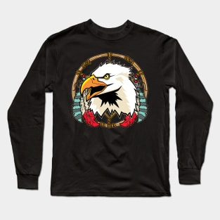 Eagle Dreamcatcher Long Sleeve T-Shirt